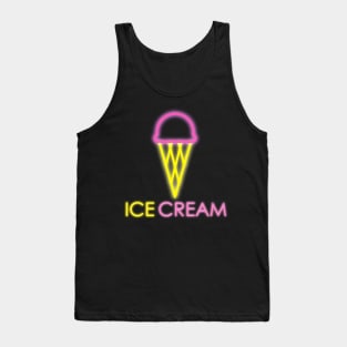 Ice Cream Neon Tank Top